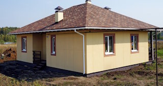 Одноэтажный дом из панелей под ключ в Санкт-Петербурге - Строй-Мск от 136916 рублей